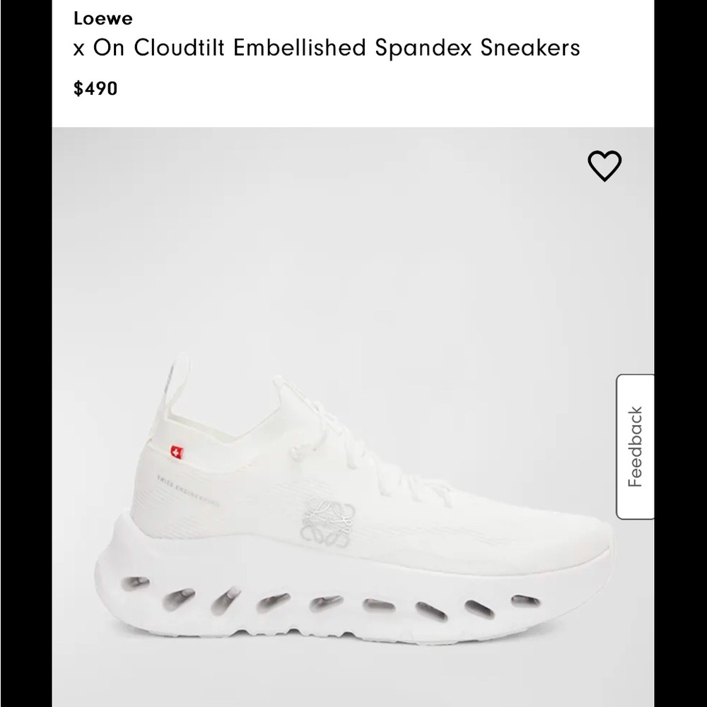 BRAND NEW LOEWE x ON CLOUDTILT SNEAKERS DESIGNER SHOES!! - Picture 13 of 15